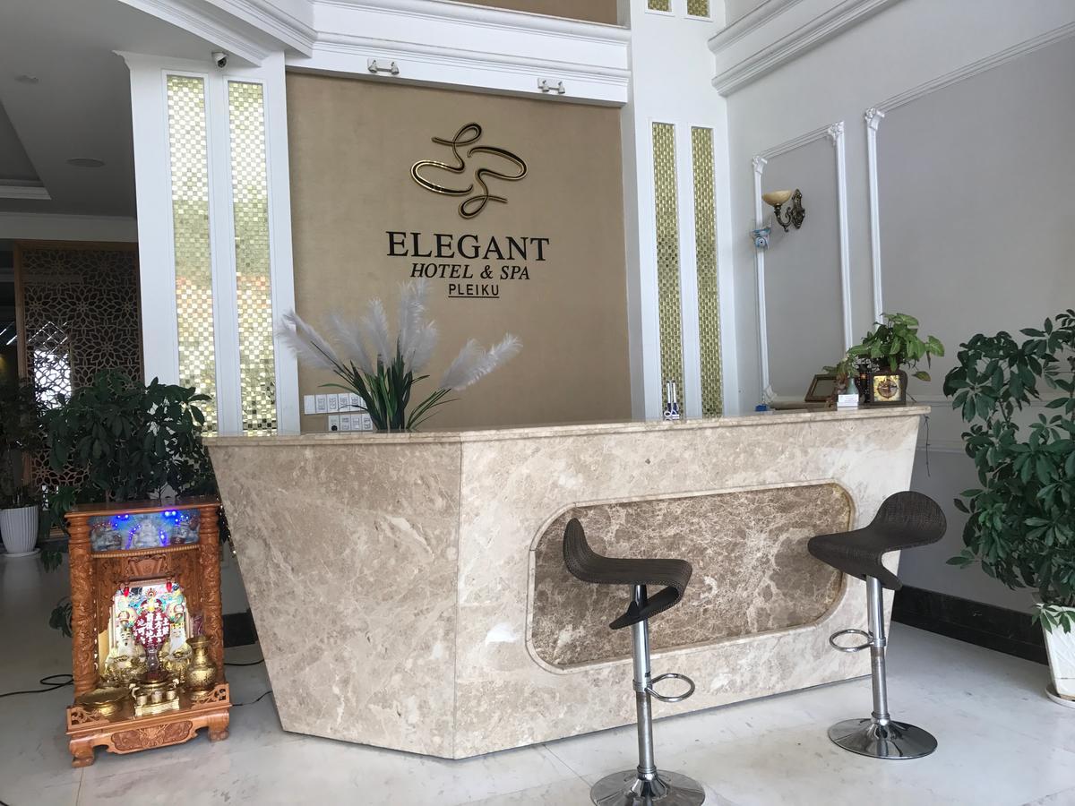 Elegant Hotel Plây Ku Exterior foto