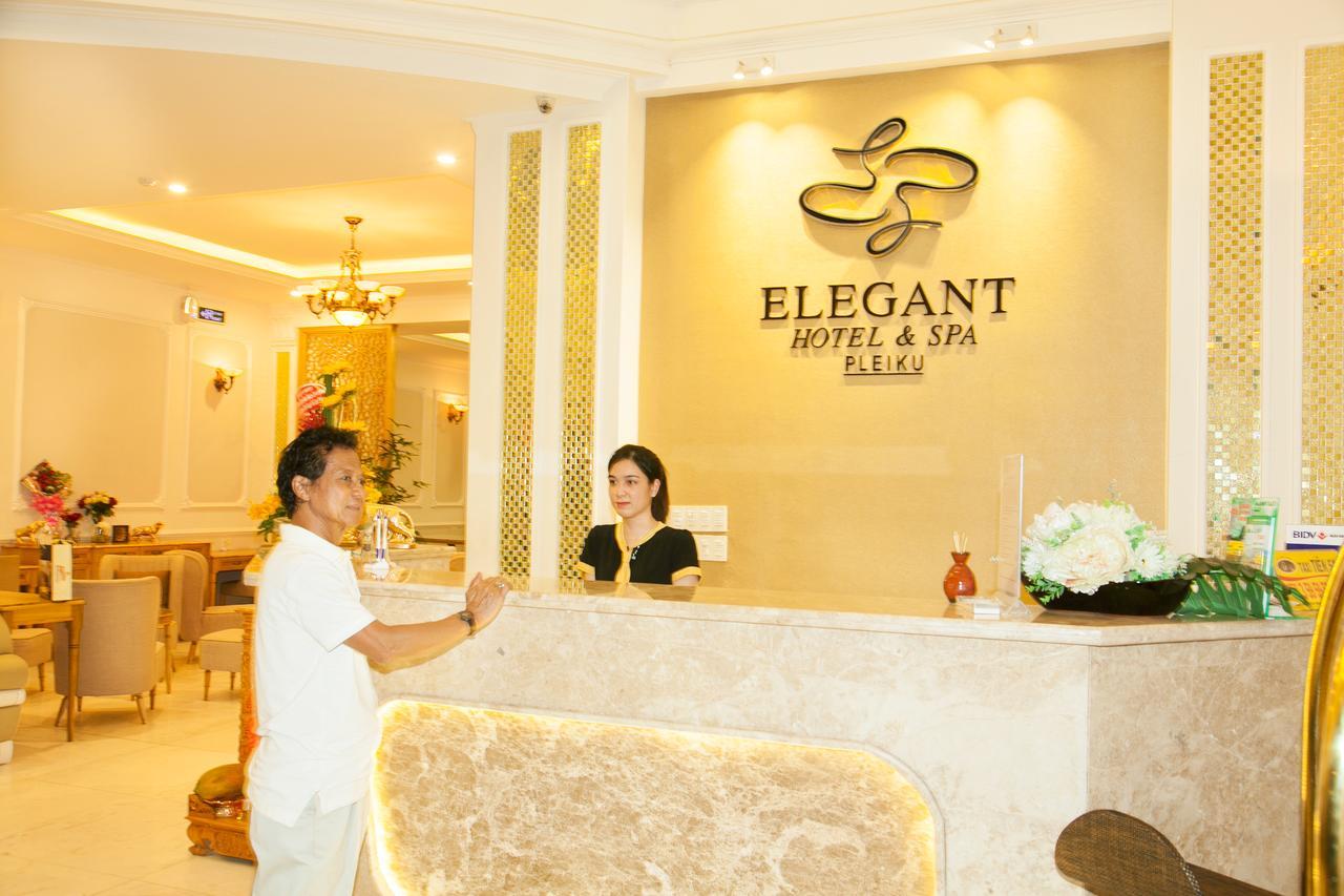 Elegant Hotel Plây Ku Exterior foto